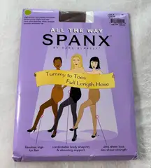 Spanx Tummy to Toes Full Length Hose Coca Size A