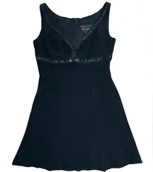 Nanette Lepore Robespierre black label sweetheart cocktail dress size 6 EUC