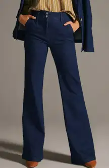 Anthropologie Maeve High-Rise Tailored Flare Jeans Size 26