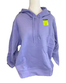 Women's Tek Gear Hoodie Lavender Size XL Ultrasoft Fleece Active Sweater NWT