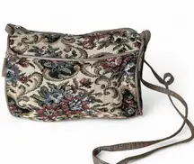 👜Small Vintage Floral Tapestry Purse • Cottagecore Grandmacore Vibes