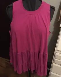 Free People S tie back flowy Right on Time tunic