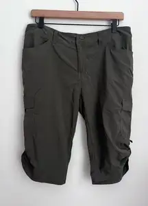 Patagonia Solimar bermuda shorts olive green lightweight hiking camping outdoor