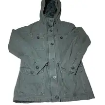 Levis Women’s‎ S Utility Heavy Winter Coat Hooded Jacket Insulated Pockets