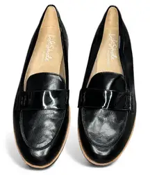 LifeStride Zee black patent Loafer preppy scandi girl dark academia comfort