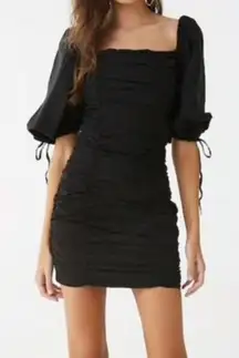 ALPHA‎ & OMEGA Ruched Mini Dress NWT