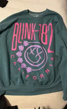 Urban Outfitters Blink-182 Oversized Sweatshirt Punk Rock