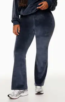 TNA‎ Women’s Blue Sommer Velour Pant Velour Flare Pants Size XL