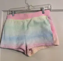 Victoria's Secret Pink Medium M Womens Fuzzy Shorts Soft
