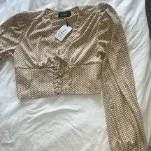 NWT Cider longsleeve blouse
