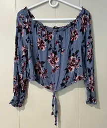 Women Kendall & Kylie long sleeve (off shoulder) blouse size medium