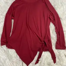 Umgee USA long sleeve red top