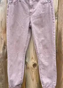 Liverpool Women's Mauve Ankle Jeans