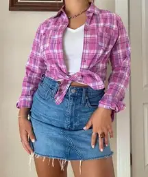 pink Merona flannel