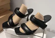 Gia x Pernille Perni 03 Two-Strap Padded Leather Sandals classic stylish chic