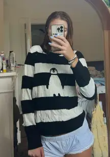 J. Crew Penguin Sweater