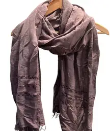 Elegant Mauve Scarf