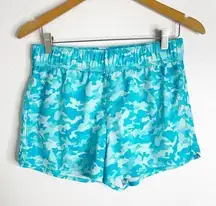Spyder Blue Camo Board Short Swim Shorts Size Small