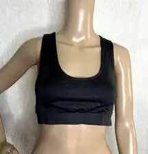 Gray Racerback Sports Bra