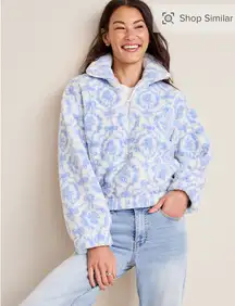 Francesca's Quarter-Zip Sherpa Fleece Pullover