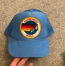 Aviator Nation blue hat 