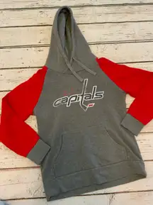 NHL Washington Capitals  Pullover Hoodie Sweatshirt - Medium