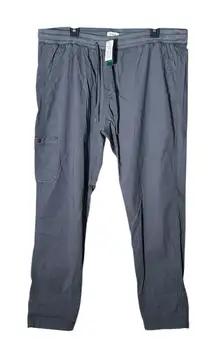 LL Bean Pants Women's Ripstop Size XL Carbon Navy Blue Gorpcore Hiking #Q2-8