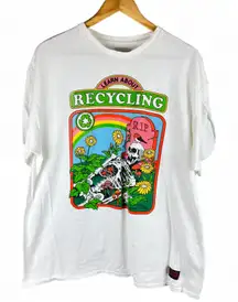Steven Rhodes Learn About Recycling Tee Shirt XL Where Sass Meets Sustainability