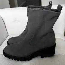 Paul Green NWT Newbury Suede Wedge Boots SIZE 10