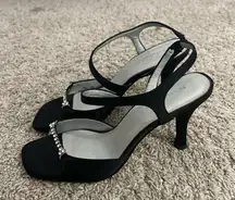 Naturalizer Gem Black Heels