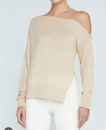 L’Agence Ledger Off The Shoulder Sweater