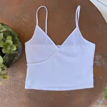 PacSun basic white tank