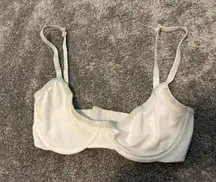 SKIMS Cotton Logo Underwire Demi Bra Marble Size 30D ($36)