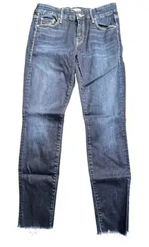 Mother Jeans Womens 28 Ankle Dark Wash Low Rise Stretch No Play Looker USA