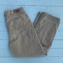 Tan Brown LL Bean Jeans Denim Pants 