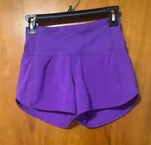 Lululemon Speed Shorts (DISCONTINUED COLOR)