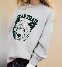 Gray Bear Trail oversized Sweater