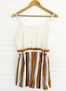 Feathers Shorts jumpsuit romper Size Small