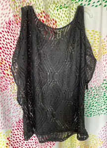 Black Swimsuit Coverup