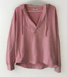 Old Navy So Comfy Oversized  Sweatshirt Pullover Small Pink Lounge Warm Cozy