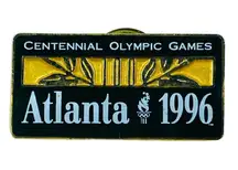 Centennial Olympic Games Atlanta 1996 Tie Tack Lapel Pin Brooch Sports Collector
