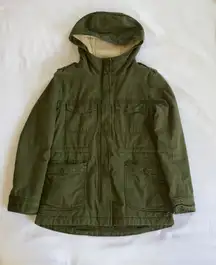 A & E | Army Green Winter Coat