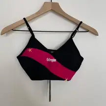 Civil Regime Teen Titans Go Black Starfire Star Kelly Seamless Bra Small New