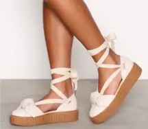 Puma Bow Creeper Sandal Rhianna Fenty 10 NWOT