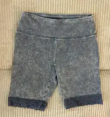 M Blue Biker Shorts