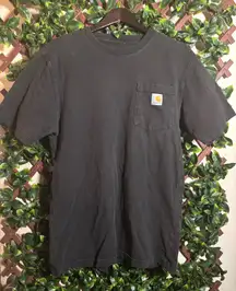 Carhartt Workwear Loose Fit Pocket Short-Sleeve T-Shirt in black