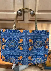 Girls’ Disney Princess Aladdin Jasmine Tote Shoulder Bag Handbag Blue/Golden