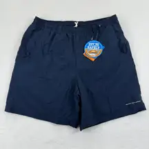 Columbia Backcast III Water Shorts UPF 50 Sun‎ Protection Navy Blue Womens Large