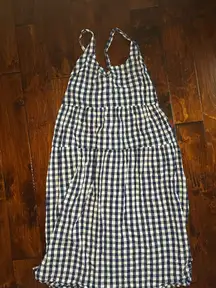 Checkered Maxi Dress