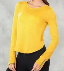 Women Long Sleeve Fitness Gym Yoga Tops T Shirt Active Sports Gym Shirt Size XS‎